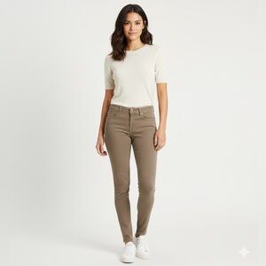 Flying Monkey Taupe Skinny Jeans